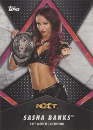 2018 Topps WWE Women's Division - Sasha Banks #WC-13