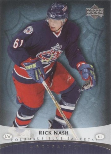 UPPER DECK NHLカード SP AUTHENTIC RICK NASH BLUE JACKETS 477/999 #184 送料無料 中古 IT1 UPPER DECK NHLカード SP AUTHENTIC RICK NASH BLUE JACKETS 477