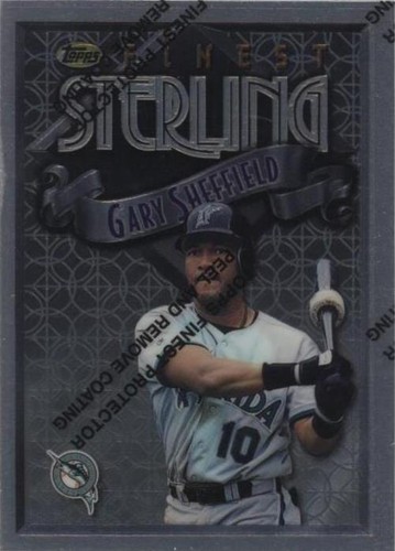 1996 Topps Finest - Gary Sheffield #337