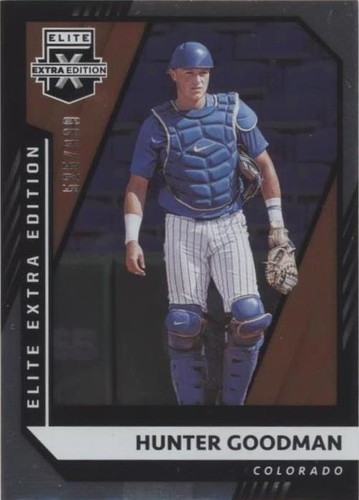2021 Panini Elite Extra Edition - Hunter Goodman #109