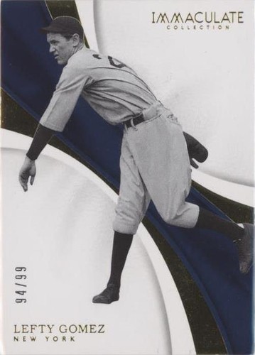 2017 Panini Immaculate Collection - Lefty Gomez #10