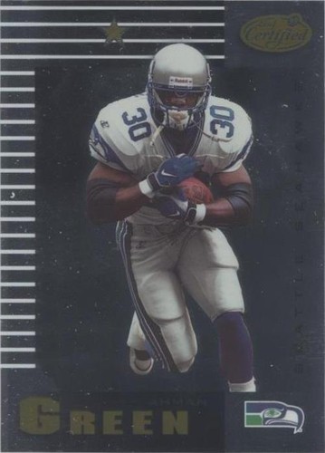 1999 Leaf Certified Ahman Green #85