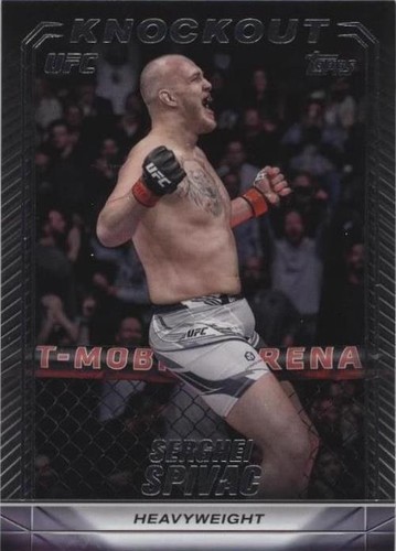 2024 Topps UFC Knockout - Serghei Spivac #26