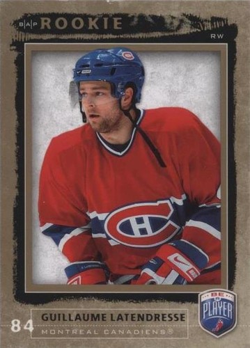 2006-07 Upper Deck Be a Player - Guillaume Latendresse #231