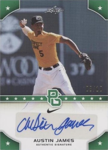 2015 Leaf Perfect Game National Showcase - Austin James #PG-AJ1