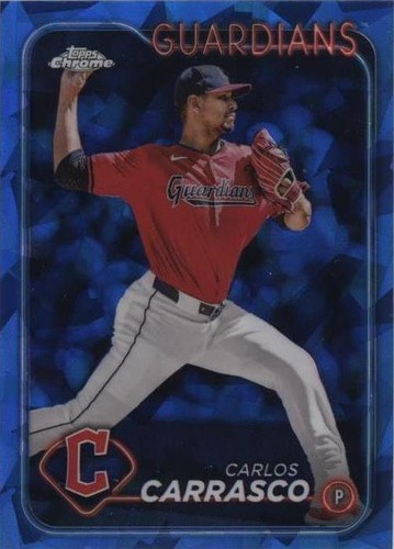 2024 Topps Chrome Update Series Sapphire Edition - Carlos Carrasco #USCS118