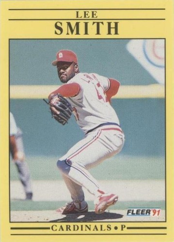1991 Fleer - Lee Smith #645