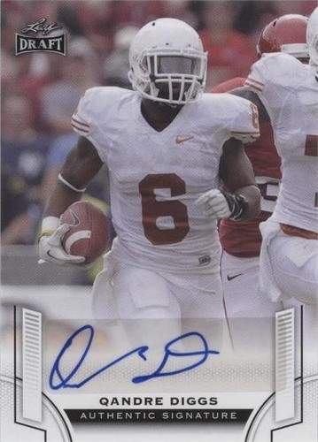 2015 Leaf Draft Quandre Diggs #BA-QD1