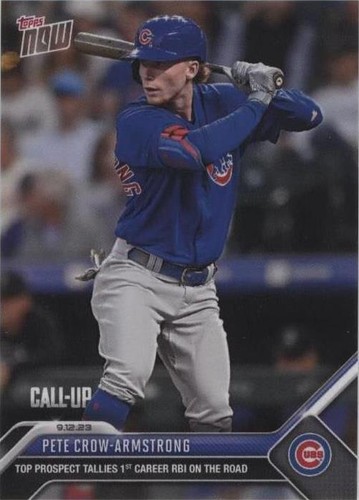 2023 Topps Now - Pete Crow-Armstrong #859