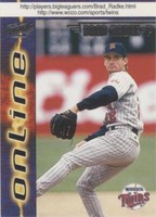 1998 Pacific Online - Brad Radke #433