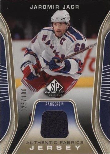 2006-07 SP Game Used Edition - Jaromir Jagr #AF-JJ