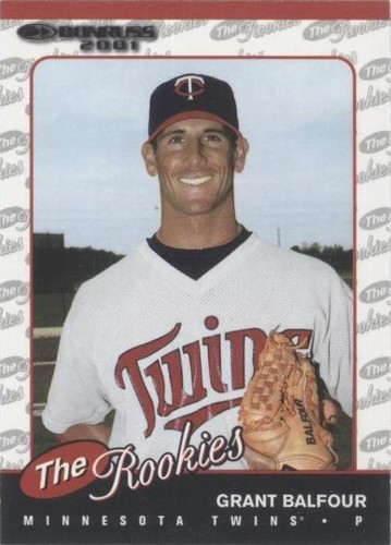 2001 Donruss The Rookies - Grant Balfour #R23