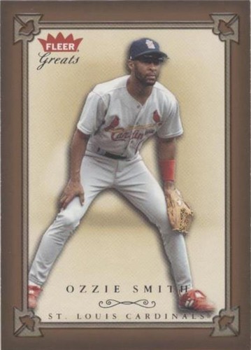 2004 Fleer Greats of the Game - Ozzie Smith #143