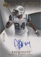 2007 Upper Deck Exquisite Collection Darrelle Revis #71