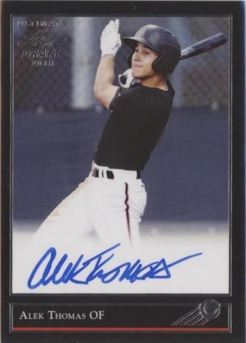 2018 Leaf Ultimate Draft - Alek Thomas #BG-AT1