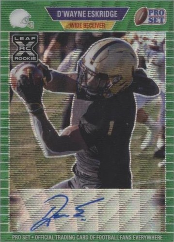 2021 Leaf Pro Set Metal D'Wayne Eskridge #PA-DWE