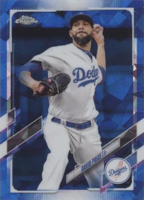 2021 Topps Chrome Sapphire Edition - David Price #416