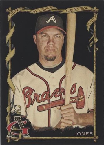 2023 Topps Allen & Ginter X - Chipper Jones #187