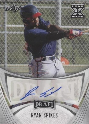 2021 Leaf Draft - Ryan Spikes #BA-RS3