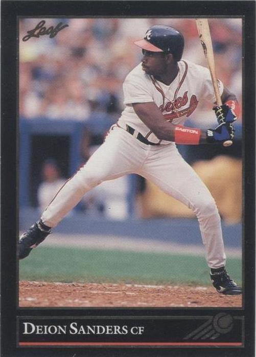 1992 Leaf - Deion Sanders #27