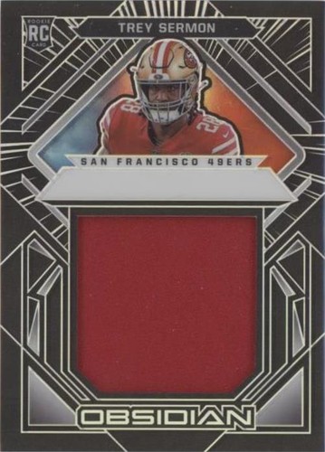 2021 Panini Obsidian Trey Sermon #VM-TS