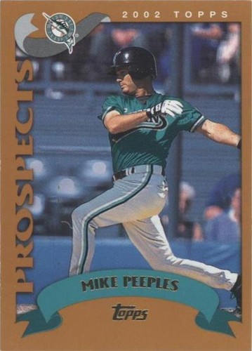2002 Topps Traded - Mike Peeples #T239