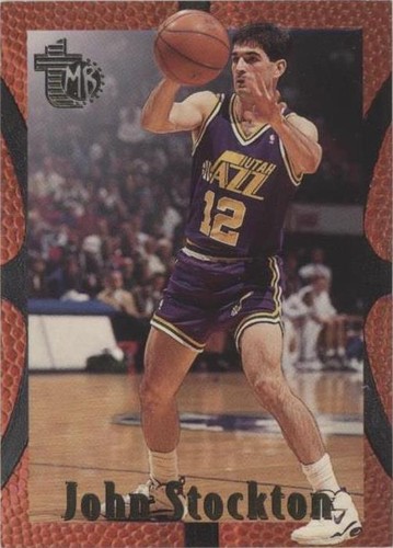 1994-95 Topps Embossed - John Stockton #97