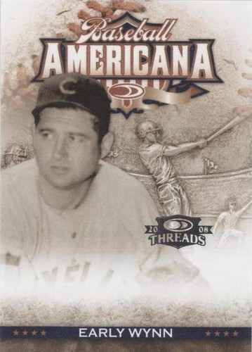 2008 Donruss Threads - Early Wynn #BA-48