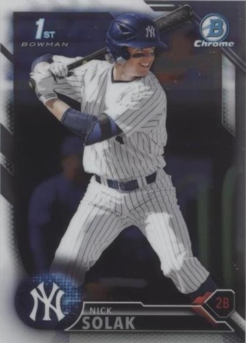 2016 Bowman Draft - Nick Solak #BDC-18