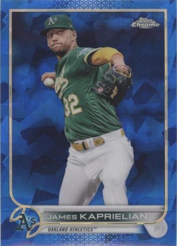 2022 Topps Chrome Sapphire Edition - James Kaprielian #651