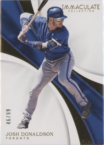 2017 Panini Immaculate Collection - Josh Donaldson #89