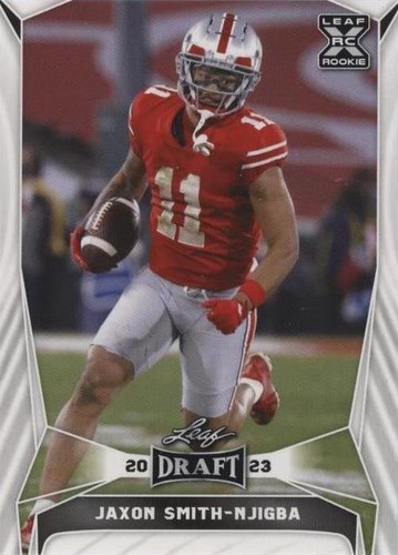 2023 Leaf Draft Jaxon Smith-Njigba #55