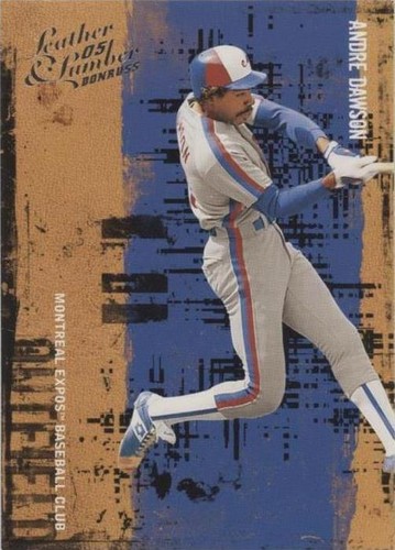 2005 Donruss Leather & Lumber - Andre Dawson #137