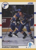 1990-91 Score Rookie & Traded - Harold Snepsts #61T