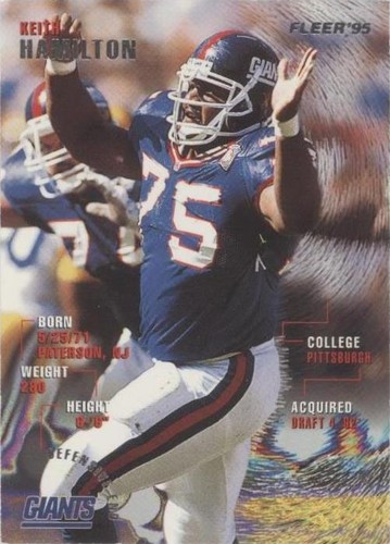 1995 Fleer Keith Hamilton #280