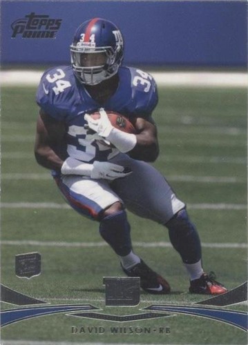 2012 Topps Prime David Wilson #137