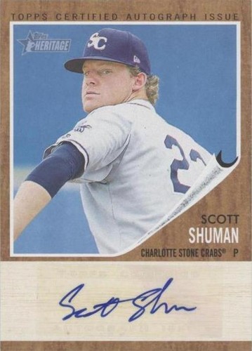 2011 Topps Heritage Minor League Edition - Scott Shuman #RA-SCS