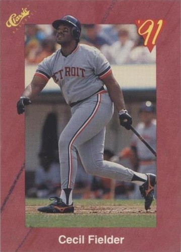 1991 Classic Update Red Travel Edition - Cecil Fielder #T69