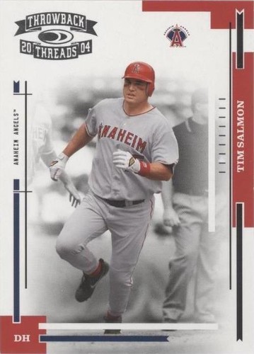 2004 Donruss Throwback Threads - Tim Salmon #5