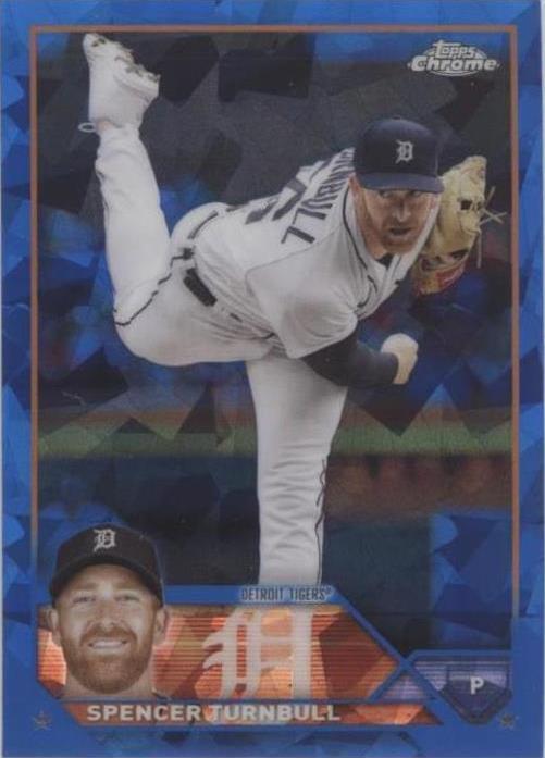 2023 Topps Chrome Update Series Sapphire Edition - Spencer Turnbull #USCS291