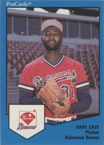 1989 ProCards Minor League Team Sets - Gary Eave #828