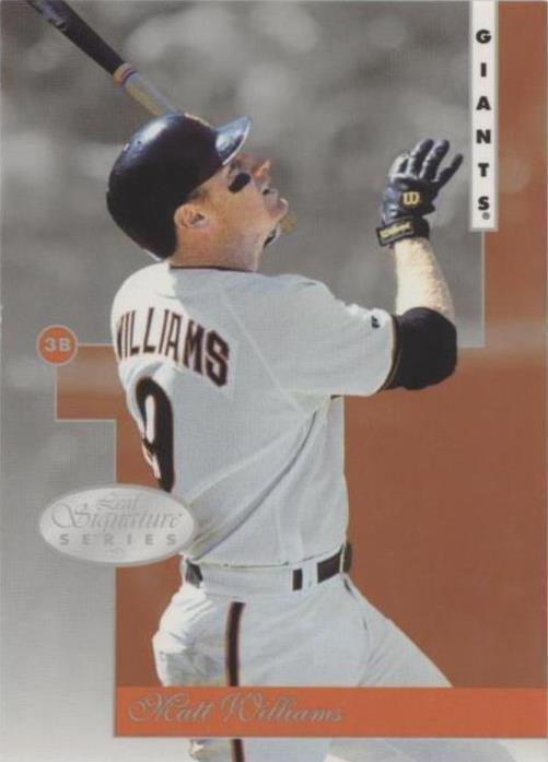 Leaf Signature Series 1996 - Matt Williams #36
