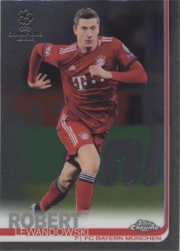 2018-19 Topps Chrome UCL Robert Lewandowski #42