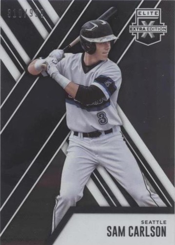 2017 Panini Elite Extra Edition - Sam Carlson #55