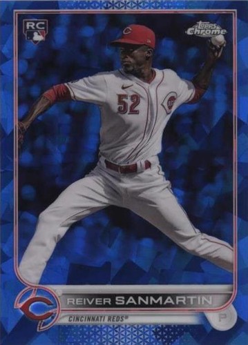 2022 Topps Chrome Sapphire Edition - Reiver Sanmartin #619