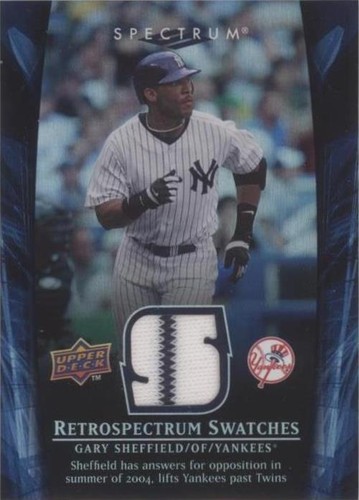 2008 Upper Deck Spectrum - Gary Sheffield #RS-GS2