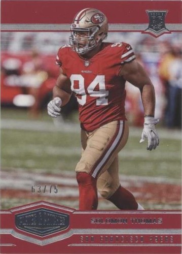2017 Panini Plates & Patches Solomon Thomas #184