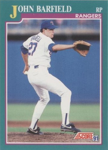 1991 Score - John Barfield #573