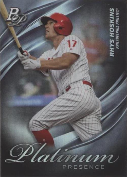 2019 Bowman Platinum - Rhys Hoskins #PP-16