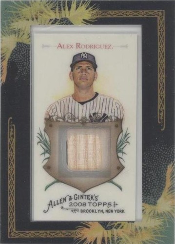 2008 Topps Allen & Ginter's - Alex Rodriguez #AGR-AER